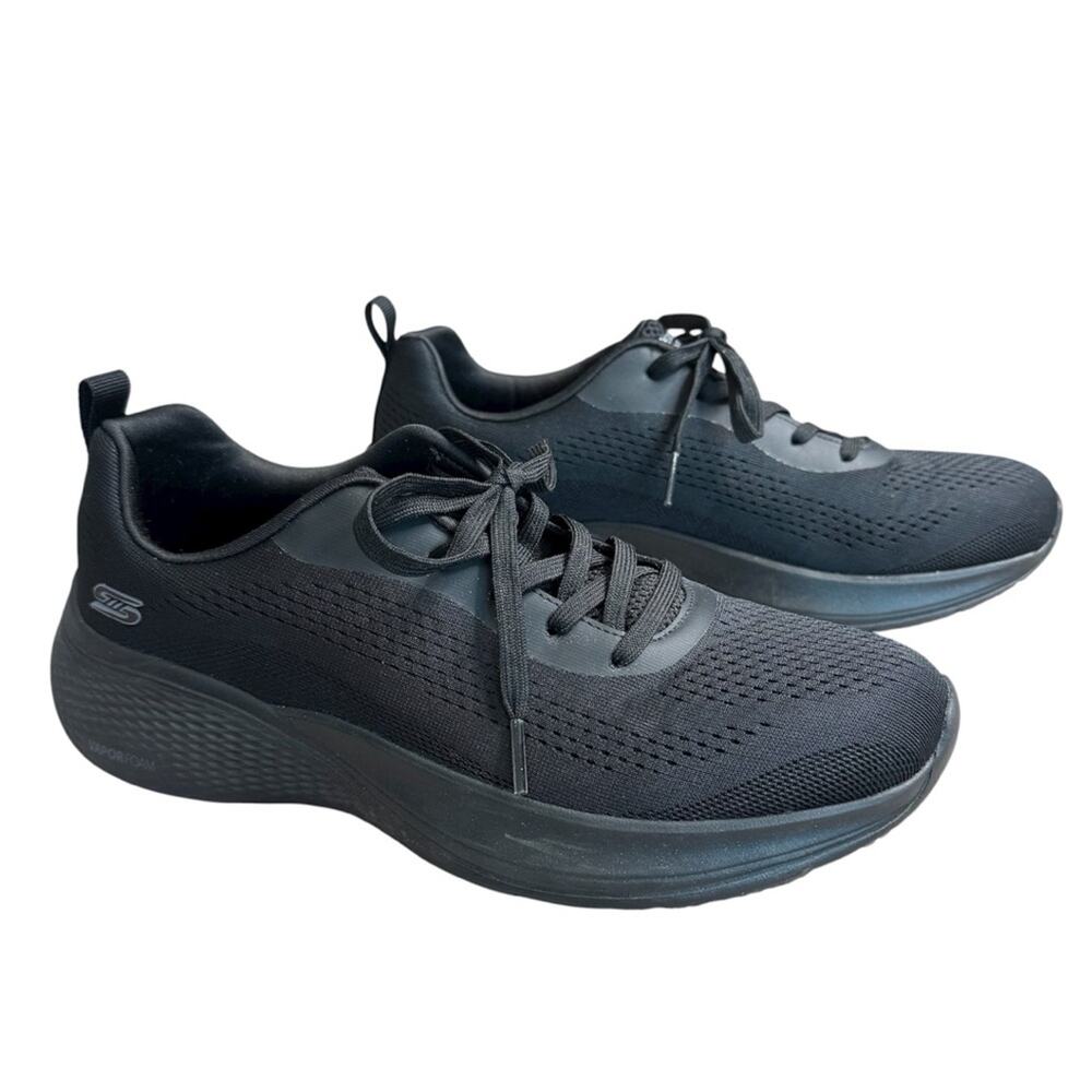 SKECHERS BOBS MEMORY FOAM Women’s Black Athletic Shoe